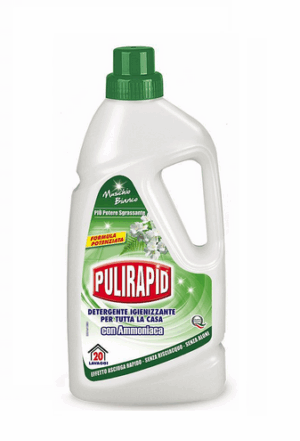 Pulirapid Płyn z amoniakiem do mycia wszystkich powierzchni Białe Piżmo 1000ml