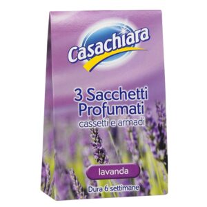 Casachiara Saszetki Zawieszki zapachowe do szafy Lawenda 3szt.
