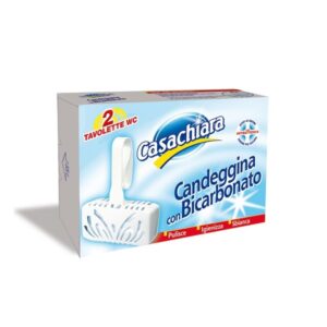 Casachiara Candeggina Kostka Zawieszka do WC z wybielaczem 2x40g