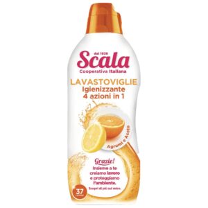 Scala Żel do zmywarki Cytrusowy 4w1 Czyści Odtłuszcza Nabłyszcza 750ml