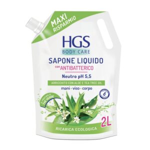 HGS Mydło w płynie nawilżające Aloes i Drzewo Herbaciane (Uzupełnienie) 2000ml