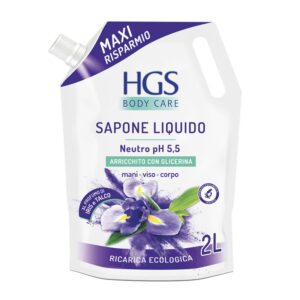 HGS Mydło w płynie nawilżające z gliceryną Irys i Talk (Uzupełnienie) 2000ml